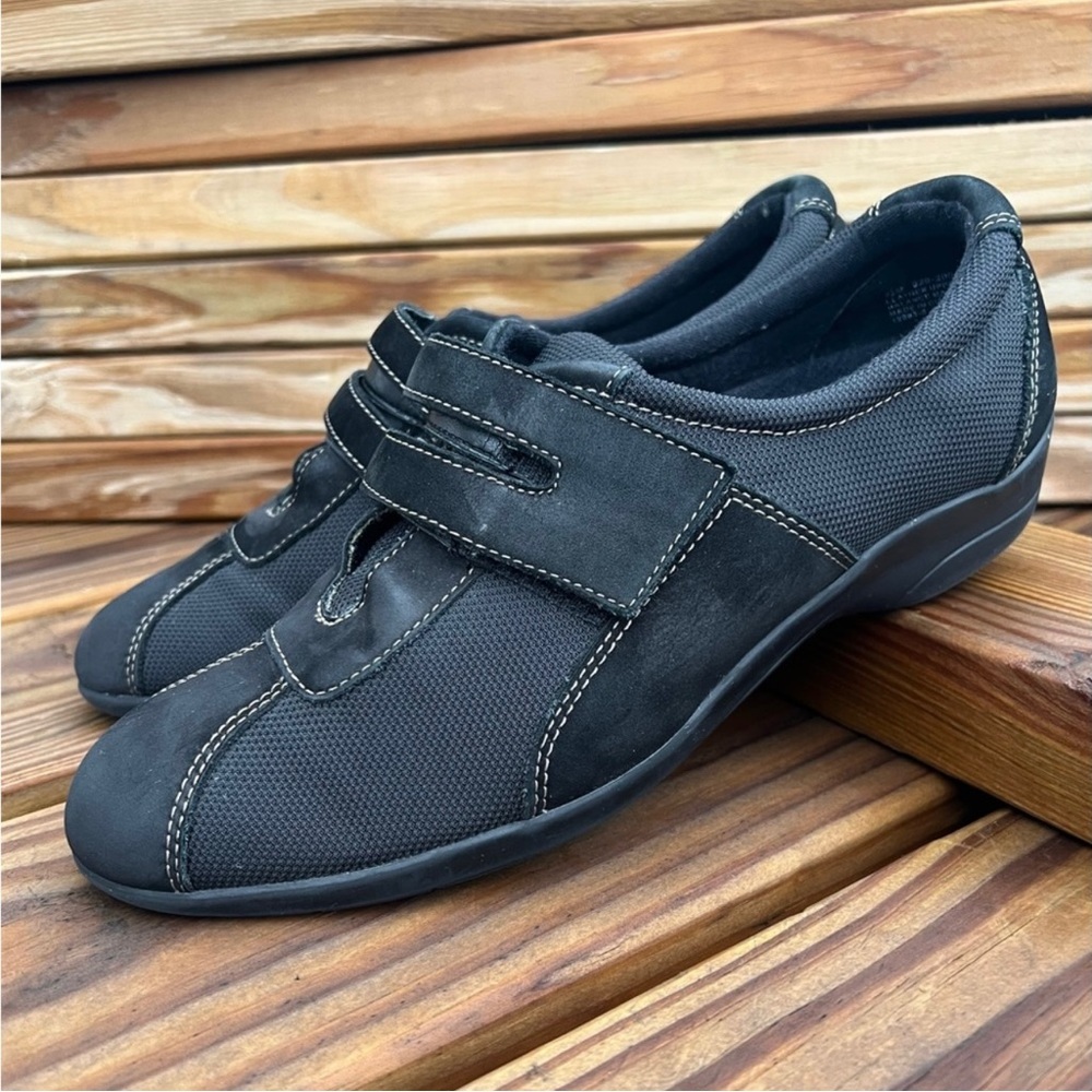- Strictly Comfort 9.5 Black Suede Sport Sneaker! EUC!